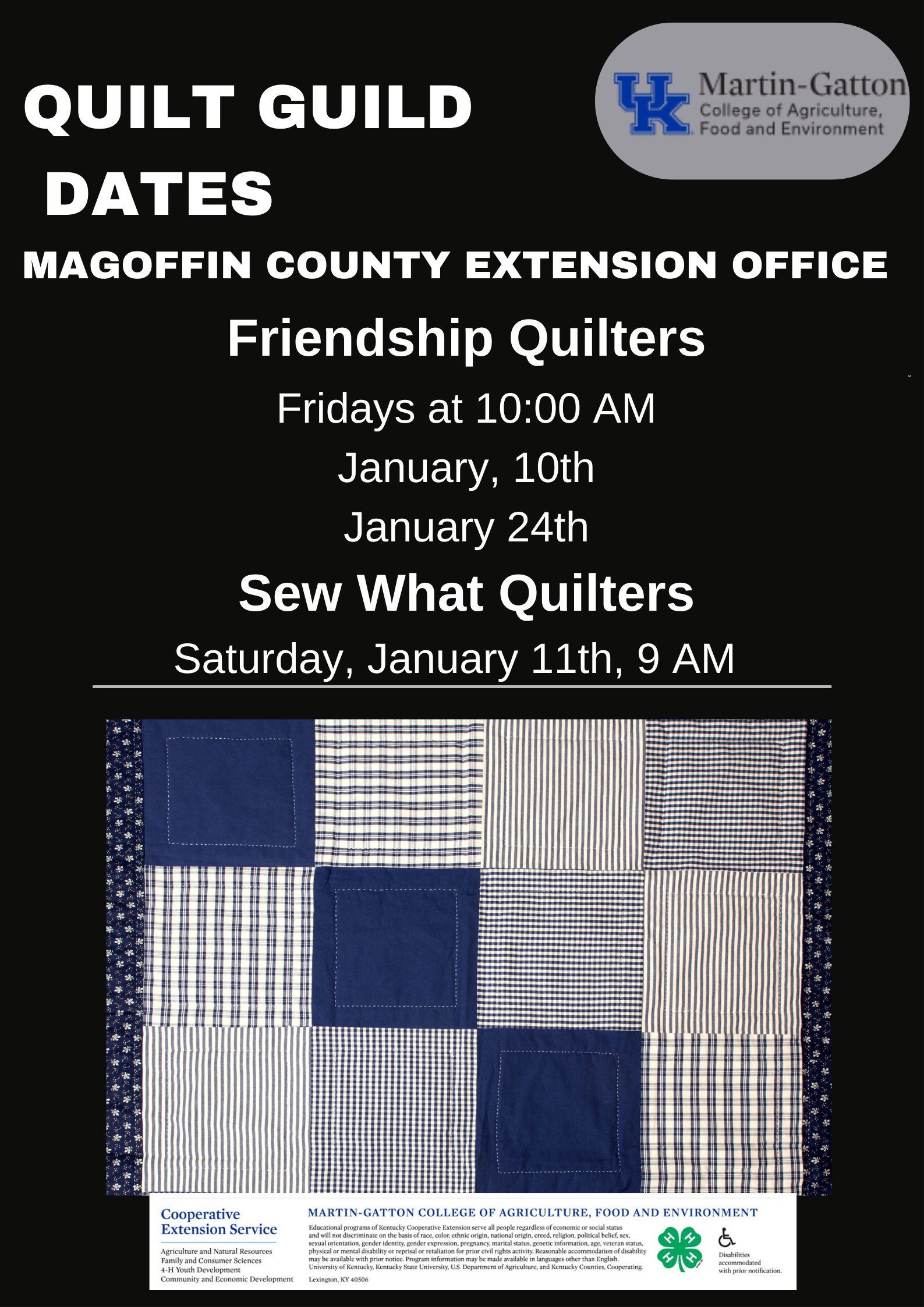 Quilt Guild Flyer