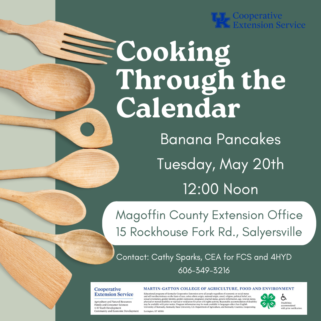 May Cooking Through the Calendar