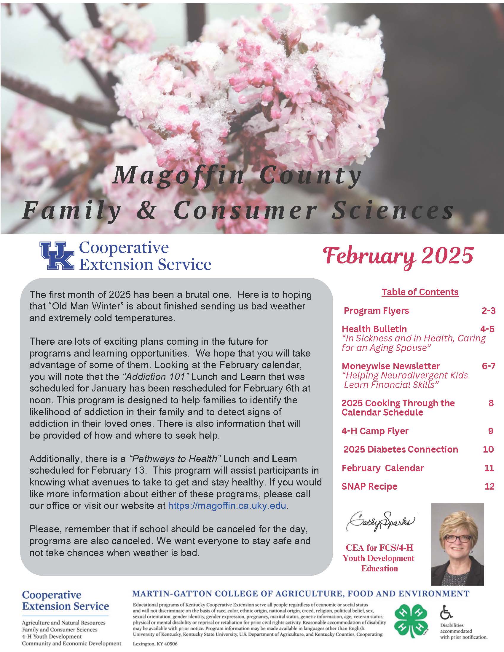 February FCS Newsletter