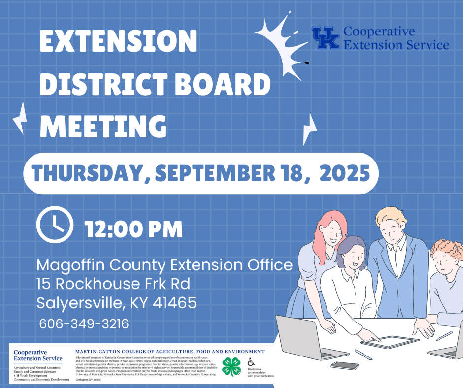 September District Board Meeting