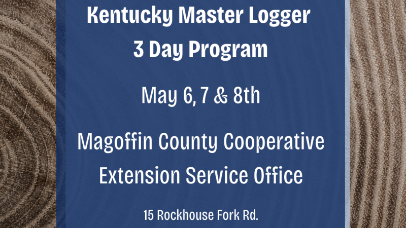 Kentucky Master Logger Program Flyer